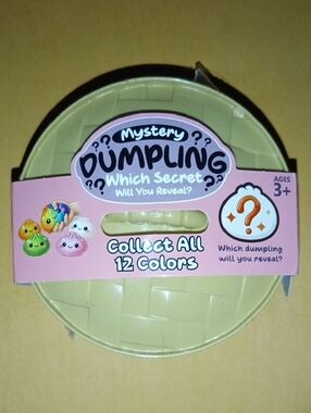 Mystery Dumpling Surprise Toy Figure Blind Capsule Collectible 12 Colors